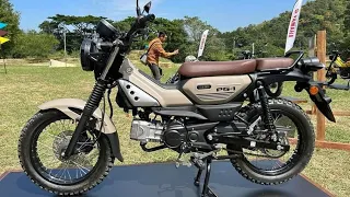 Ưu và nhược điểm của Yamaha PG -1 2024 | Có ăn đứt Honda CT 125 hay không ?