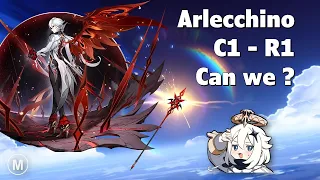 Get the Father !! Arlecchino C1R1 ? Can we make it ? [FR subEN] - Genshin Impact 4.6 Wish