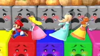 Mario Party 10 Minigames - Mario Vs Peach Vs Donkey Kong Vs Rosalina (Master Difficulty)