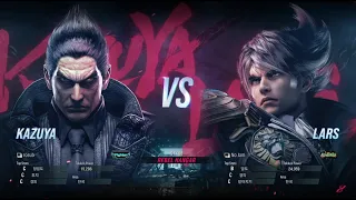 Kazuya VS eyemusician (lars) - Tekken 8 CBT