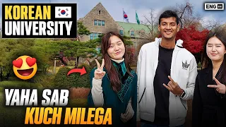 Indian visiting korean university (Ewha Women's University) in Seoul, Korea 🇰🇷