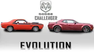 Evolution Of Dodge Challenger 1970-2021