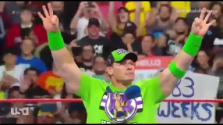 JOHN CENA REACTS TO SHO MADJOZI NEW SONG