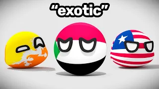 THE MOST EXOTIC FLAGS | Countryballs Compilation 2