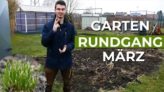 Gartenrundgang Teil 2 | März 2018 | Wo bleibt der Frühling?