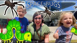 REAL BUGS Space Center Adventure- Bug Hunt Kids!! CATERPILLARS, Spiders, ROLY POLYS, Beetles & More!