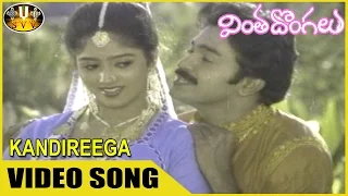 Kandireega Video Song || Vintha Dongalu Movie || Rajasekhar, Nadhiya || Sri Venkateswara Videos