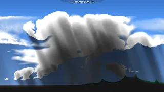 Evening Monocells Thunderstorms (Weather Sandbox)