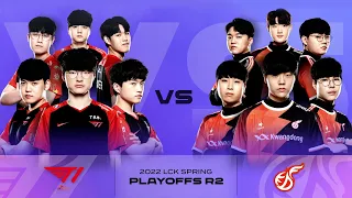 [Points of the Match] T1 vs. KDF | 2022 LCK Spring Playoffs Round 2