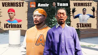 ALLE YOUTUBER werden VERMISST in GTA 5 RP (der FILM)