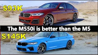 WHY YOU SHOULD GET THE 2021 BMW M550i INSTEAD OF THE M5 - Full Real World Review