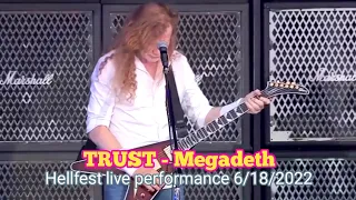 Megadeth - TRUST | HELLFEST LIVE PERFORMANCE 2022