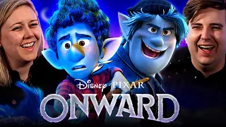 PIXAR'S ONWARD (2020) MOVIE REACTION! | Disney