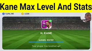 Training 98 Rated H. Kane To Max Level And Stats Review In PES 2020 Mobile