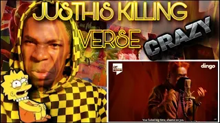 JUSTHIS - KILLING VERSE (🔥🔥REACTION🔥🔥)