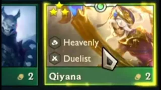 Qiyana Reroll is by far my favourite Set 11 Comp so I gave her a Radiant Demonslayer. It was insane.