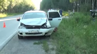 12 07 2016 ДТП на автодороге Н. Окунево - Рефтинский