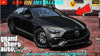 HOW TO DOWNLOAD AND INSTALL Mercedes-Benz AMG GT63 2018 CAR MOD IN GTA 5🔥🔥