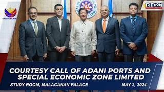 Courtesy Call of Adani Ports and Special Economic Zone Limited