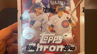 WE PULLED AN AUTO!! 2022 Topps Chrome Update Hobby Box!