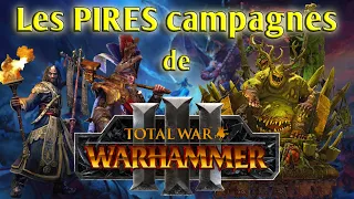 Quelles sont les campagnes les plus difficiles de Total War Warhammer 3 ?