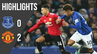 Everton 0-2 Manchester United | Premier League Highlights (17/18) | Manchester United