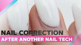 Gel Nail Extension Mistakes | Arched Nail Correction | Aeropuffing Nail Art