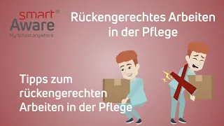 Tipps zum rückenschonenden Arbeiten in der Pflege I Pflichtunterweisungen in der Pflege | smartAware