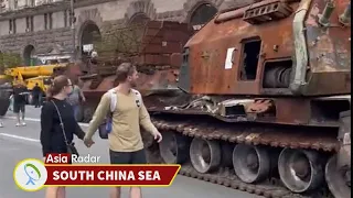 'You wanted a parade?!' Kyiv ridicules Putin with mock parade of destroyed tanks - WATCH - late...