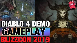 Diablo 4 Blizzcon 2019 Demo Druid, Sorceress, Barbarian Gameplay