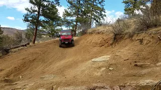 FCR Rubi Step Down Rock Hackett Gultch Divide 1/20/2018