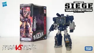 Transformers Siege War For Cybertron Voyager Class Soundwave Review