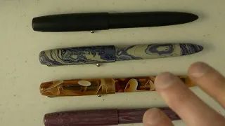 Fountain Pen Shootout Desiderata Pens Dumka vs Soubriquet