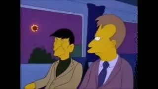 Eclipse solar, el ballet cosmico ha empezado - Los Simpson