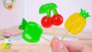 Fresh Miniature Jelly Fruit Recipe Decorating  🍒 Perfect 1000+ Miniature Dessert Ideas By Mini Cakes