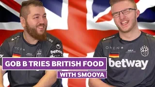 BIG's gob b Tries British Food with Smooya