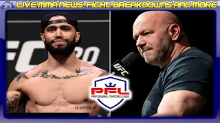 Dana White Confirms Shane Burgos to PFL was Big Mistake