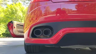 Epic exhaust sound,  or rather RACKET, comes with the territory in this Granturismo Convertible!