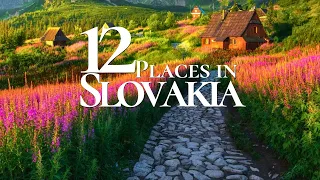 10 Most Beautiful Places to Visit in Slovakia 4K 🇸🇰 | Slovakia Travel Guide