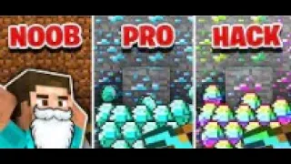 Noob Vs Pro Vs Hacker (Minecraft Short Funny Comparison) #shorts