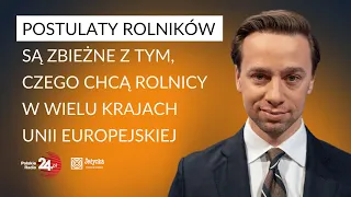 Krzysztof Bosak: należy rozszerzyć embargo na produkty rolne z Ukrainy