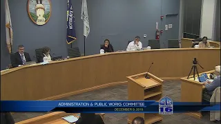 Administration and Public Works Committee Meeting 12-9-2019
