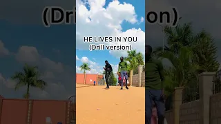 He lives in me dance drill #gospeldance #dancechallenge2022 #christian @kaka.andrew @Uganda