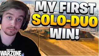 I FINALLY Tried Out SOLO-DUOS in Warzone AND... (29 Kill Win)