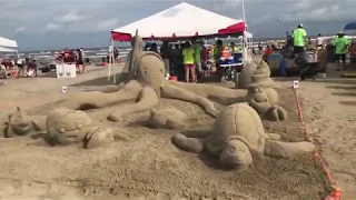 Sandcastle Competition - Galveston, 24-Aug-2019