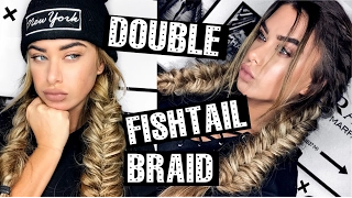 Double Fishtail braids - Hair tutorial