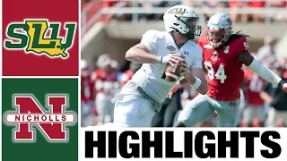 SE Louisiana vs Nicholls Highlights | College Football Week 11 | 2022 College Football Highlights