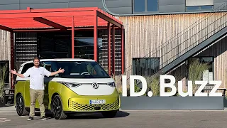 I Drive The Volkswagen ID. Buzz For The First Time!