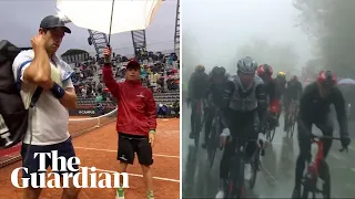 Suspended, cold and cancelled: sport in Italy disrupted by severe weather