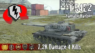 T54E2  |  7,2K Damage 4 Kills  |  WoT Blitz Replays